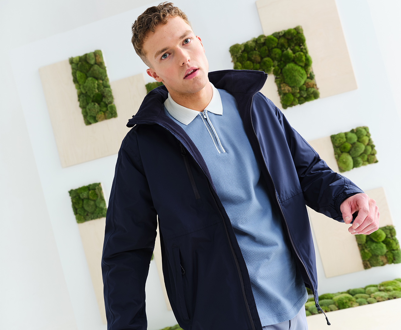 HONESTLY MADE RECYCLED FLEECE-LINED BOMBER JACKET - Regatta Professional