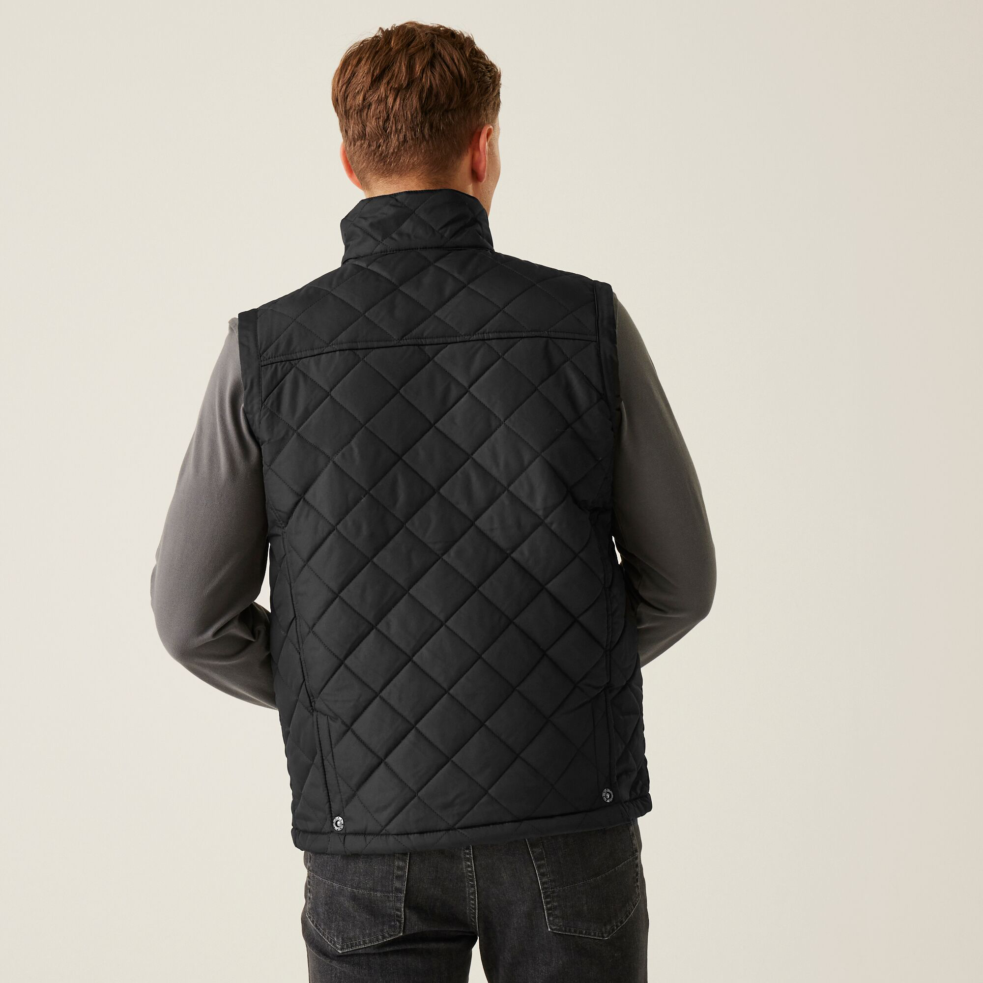 Alp N Rock - Hadley Water Repellent Hooded Quilted Jacket in Black at Alp N Rock - Hadley Water Repellent Hooded Quilted Jacket in Black at